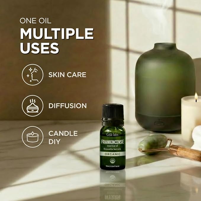 Gya Labs USDA Certified Organic Frankincense Essential Oil - Image 7