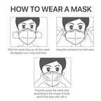 LEMENT 50PCS KN95 Face Mask 5 Layer Breathable - Image 7
