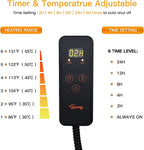 Toozey Pet Heating Pad, 6 Adjustable Temperature Heated Cat Bed - Image 4