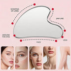 Stainless Steel Gua Sha Facial Tool – Metal Guasha - Image 2
