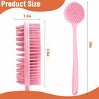 Silicone Body Scrubber for Shower Men Women – Dual-Sided Exfoliating & Massage - Image 2