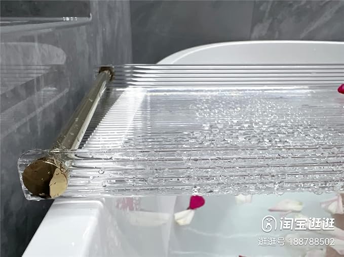 WANLIAN 33-Inch Luxury Bathtub Caddy Tray - Image 7
