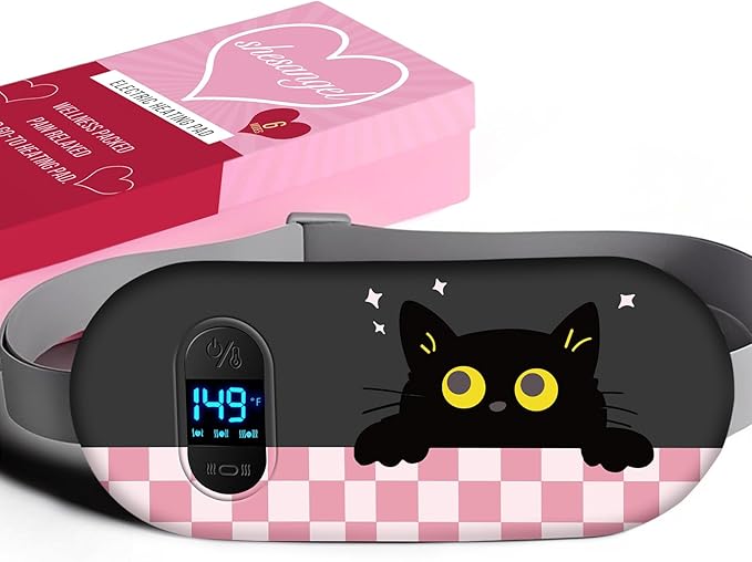 Portable Heating Pad for Period Cramps: Menstrual Heating Pad by shesangel