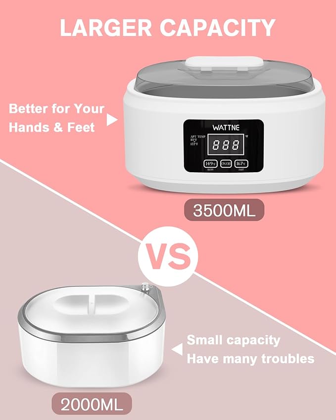 Paraffin Wax Machine for Hand and Feet -Paraffin Wax Warmer Moisturizing Kit - Image 4