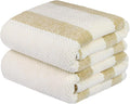 JML Microfiber Bath Towels Set, 2 Pack, Super Absorbent, Fast Drying, Waffle by JML