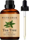 Tea Tree Essential Oil, 120ML 100% Pure and Natural by WUVEZRUB