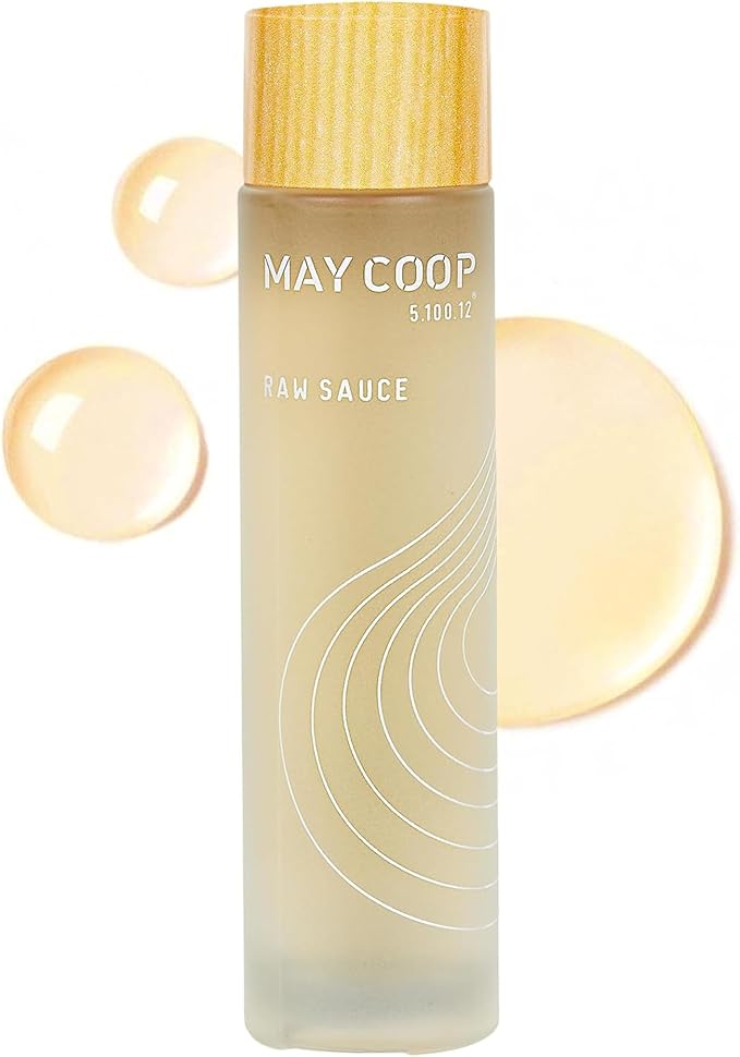 MAY COOP Raw Sauce Moisture Essence Toner | Korean Hydrating Face Toner by MAYCOOP
