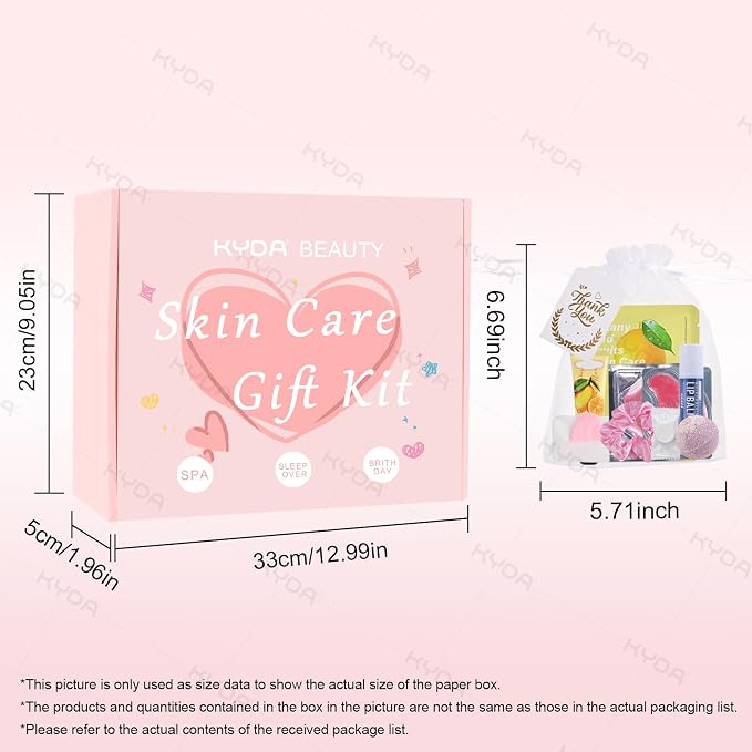 KYDA 66PCS SPA Party Supplies for Women, Include Face Masks, Hand Cream - Image 8