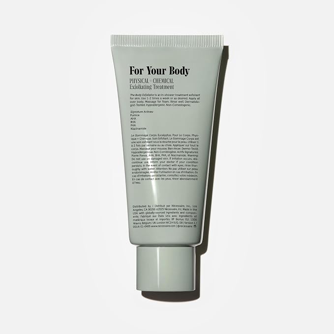 Nécessaire The Body Exfoliator. Eucalyptus. AHA/BHA/PHA. Resurface Skin. Smooth - Image 2