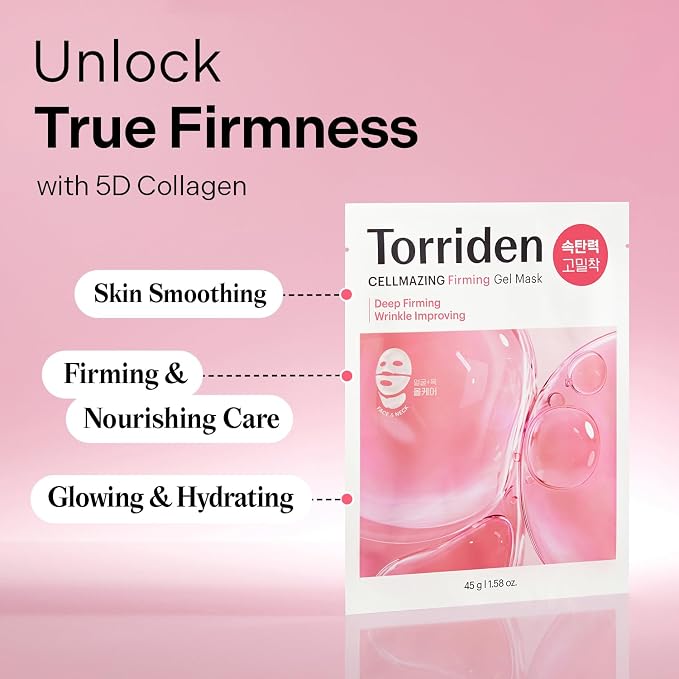 Torriden CELLMAZING Collagen Firming Gel Sheet Mask - Image 2