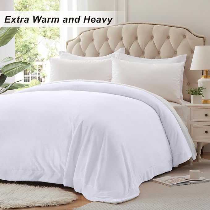KAWAHOME Sherpa Fleece Queen Size Blanket - Image 5