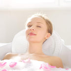 2 Pack Bath Pillow for Tub, Luxury Bathtub Pillow - Image 6