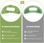airogym Jade Stone Gua Sha Massage Tool Set Larger Guasha Board - Image 7