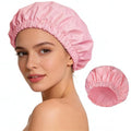 Shower Cap for Women Reusable Waterproof, Large Bath Cap by Unknown
