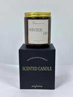 Fir Scented Candles for Home, Natural Soy Wax Aromatherapy Non Toxic Winter Fir - Image 2