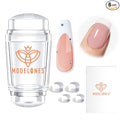 modelones French Tip Tool- 6 Pcs Nail Stamp French Manicure Kit Suitable by MODELONES