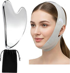 Gua Sha Facial Tool & V Line Lifting Mask by kullder