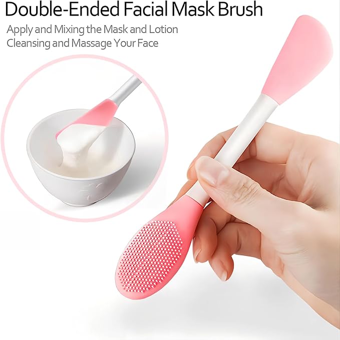 Facial Cleansing Brush, Pore Cleaning Brush Silicone - Image 6