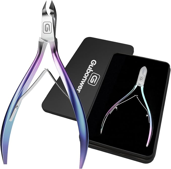 Cuticle Trimmer 3/4 Jaw Extremely Sharp Cuticle Nippers Scissors Stainless - Image 8