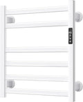 Electric Towel Warmer Wall Mounted, 6 Bar Heated Towel Rack by Unknown