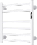 Electric Towel Warmer Wall Mounted, 6 Bar Heated Towel Rack by Unknown