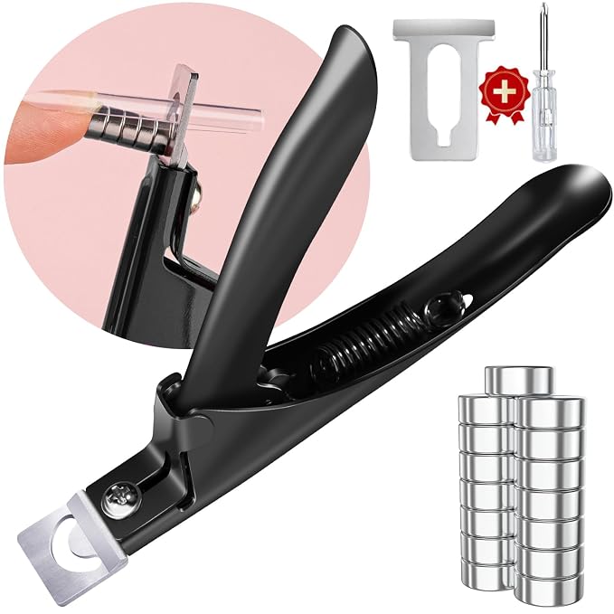 Black Premium Adjustable Nail Clippers by GA%26EN