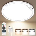 10000mAh Rechargeable Motion Sensor Ceiling Light by TheBairthTheBest