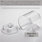 WEISHI 4 Pack Qtip Holder Dispenser - Image 8