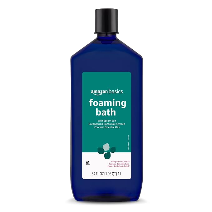 Amazon Basics Eucalyptus & Spearmint Scented Foaming Bath by AmazonBasics
