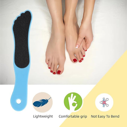 10 Pack Foot File, Professional Foot Callus Remover Sandpaper Pedicure Tools - Image 2