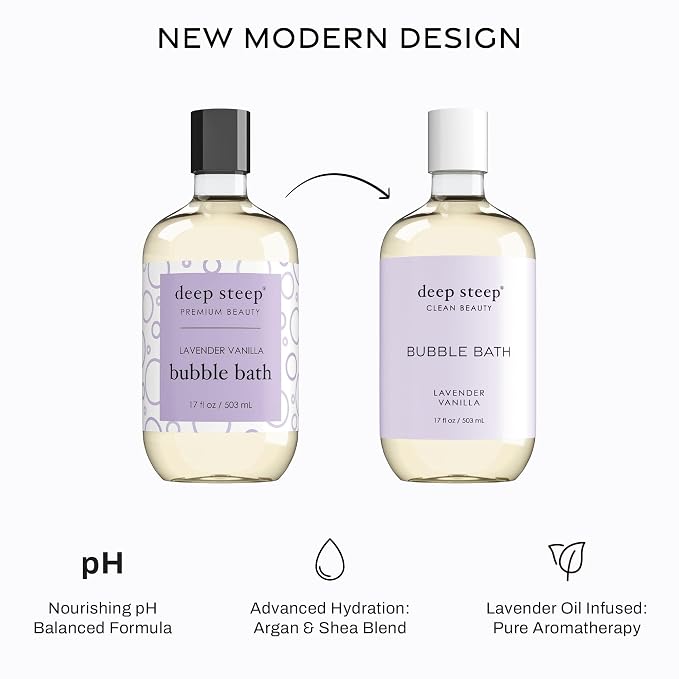 Deep Steep Lavender Vanilla Bubble Bath - Image 4