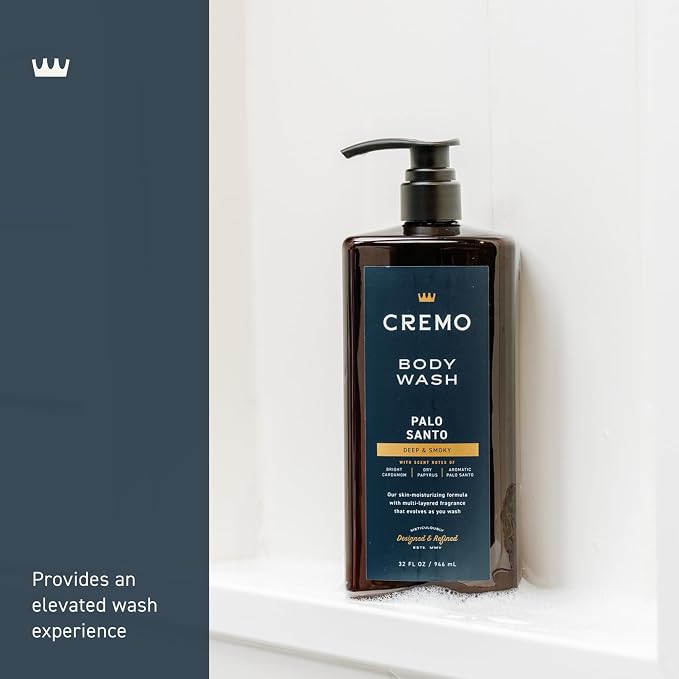 Cremo Rich-Lathering Palo Santo Body Wash - Image 3