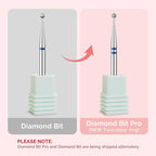 MelodySusie 1.8mm Ball Shape Cuticle Clean Nail Drill Bit 3/32'', Professional - Image 3