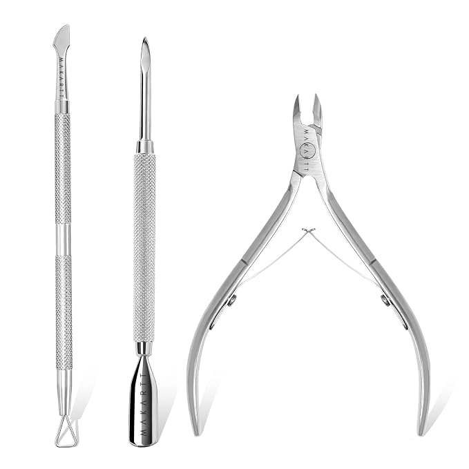 Makartt Cuticle Trimmer with Cuticle Pusher by Makartt