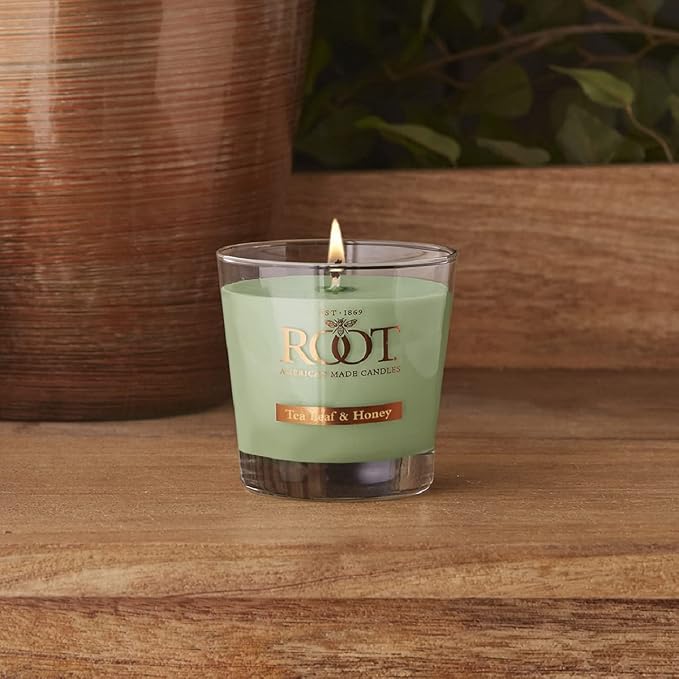 Root Candles Scented Candles Honeycomb Veriglass Premium Handcrafted Beeswax - Image 3