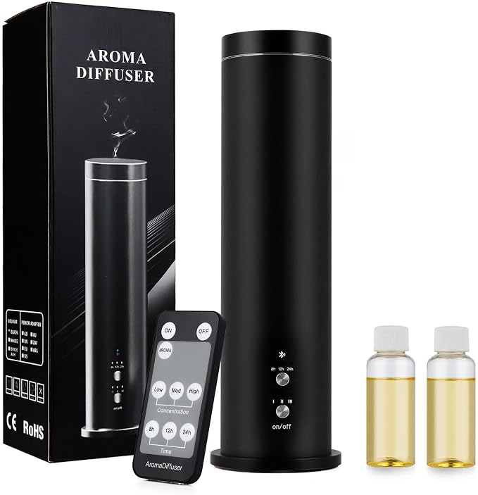 Waterless Scent Diffuser Starter Kit: 100ml Cordless Rechargeable APP Smart by LIARTY