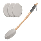 AmazerBath Lotion Applicator for Back, 4 Replaceable Pads by AmazerBath