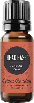 Edens Head Ease Essential Oil Blend- 100% Pure Premium Grade, Therapeutic by EdensGarden