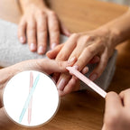 Glass Cuticle Pusher Set of 2 Cuticle Remover Tool Nail Cuticle Trimmer Double - Image 4