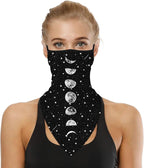 YAYOUREL Neck Gaiter Face Mask Bandanas by YAYOUREL