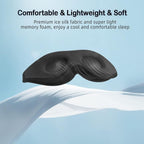LitBear Sleep Masks for Women, Comfortable Night Sleeping Mask, Soft Contoured - Image 5