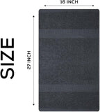 Premium 100% Cotton Hand Towels – Pack of 24, 16x27 Inch – Quick-Dry, Highly - Image 2