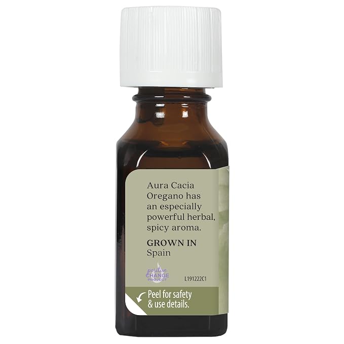 Aura Cacia 100% Pure Oregano Essential Oil, GC/MS Tested - Image 3