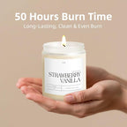Strawberry Vanilla Highly Scented Candle - Image 4