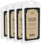 Manly Indulgence Havana Nights Scented Wax Melts, Wax Melt Warmer Cubes by ManlyIndulgence