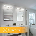 OOWOLF 24inch Bathroom Vanity Light 2-Pack, 16W Bathroom Lights Fixture - Image 9