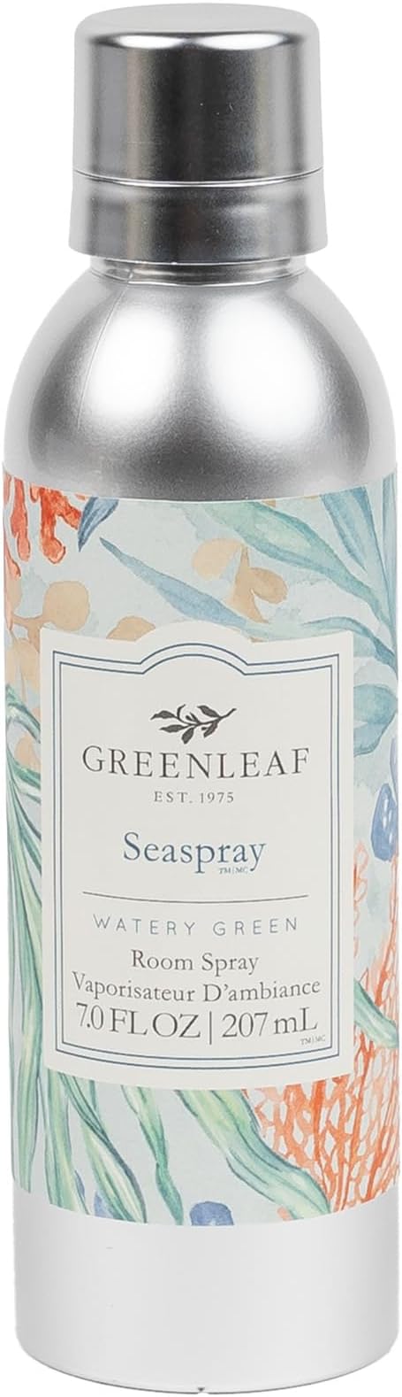 Greenleaf Gifts Seaspray Scented Room Air Freshener Spray | Non-Aerosol 7 oz by GreenleafGifts