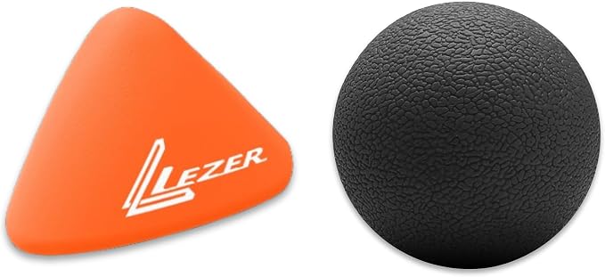 LEZER, Trigger Massage Point, Manual Massage Ball, Muscle Knots Relief Tool by LEZER