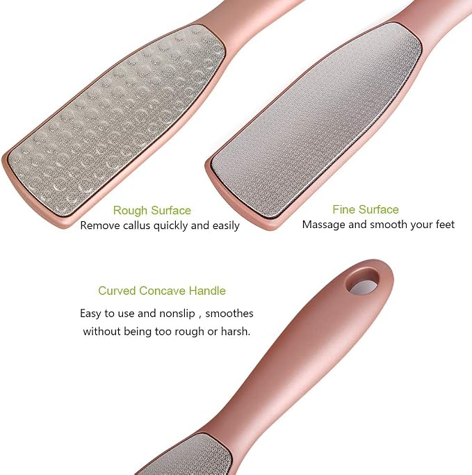BEZOX Foot File Callus Remover, Double Sided Foot Scrubber - Image 4