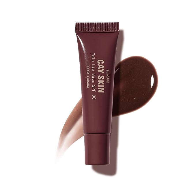 Cay Skin Isle Lip Balm SPF 30 – High Shine, Hydrating + Sheer Lip Gloss in by CaySkin